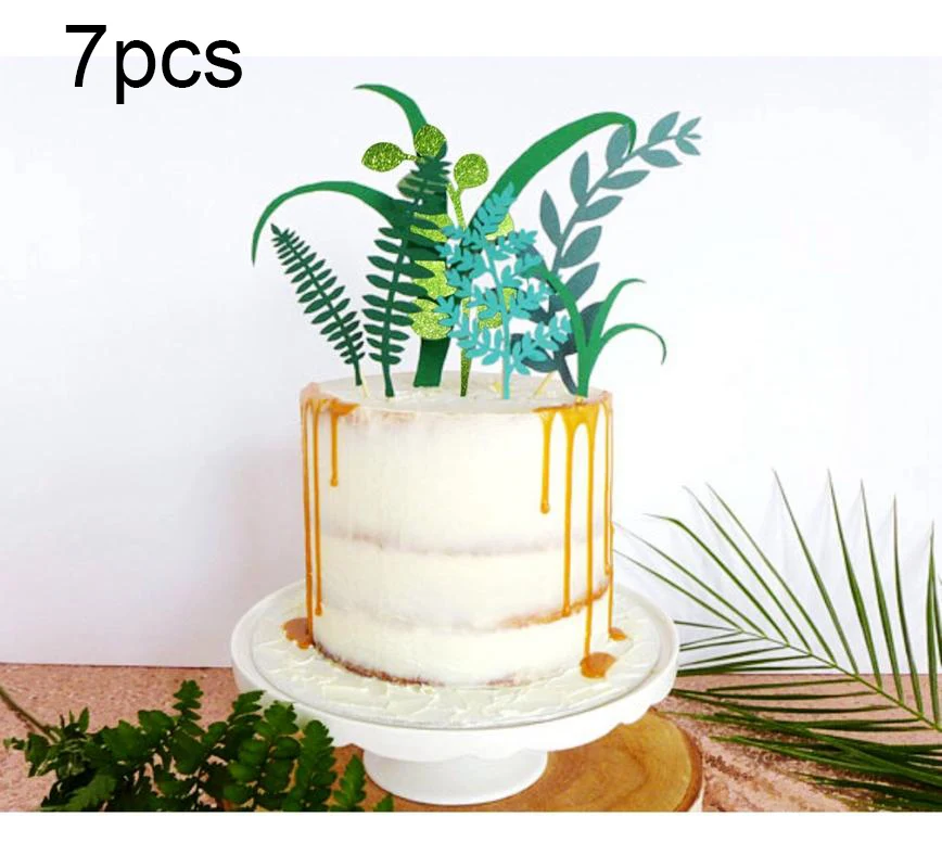 plant cake topper Красочные лама Альпака латексные свадебные шары с днем рождения Круглый Гелиевый шар игрушки для вечеринки перед рождением ребенка подарок - Цвет: plant cake topper