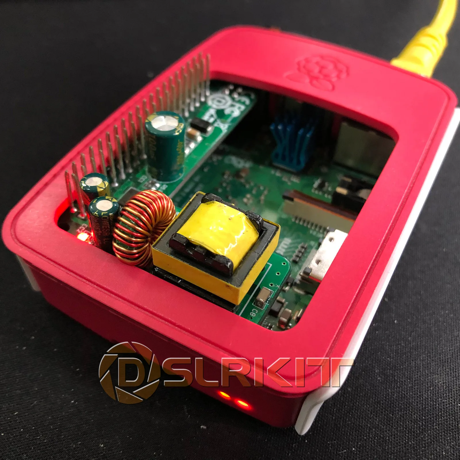 DSLRKIT Raspberry Pi 4 4B 3B + Plus Power Over Ethernet PoE HAT IEEE802.3af DC 5V 2.5A|Сетевые инструменты| |