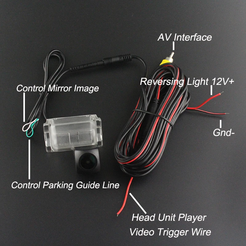 

For Mazda CX5 CX 5 2017 2018 2019 KF Mirror Image HD Night Vision Fisheye Lens Vehicle Backup Reverse Parking Rearview Camera
