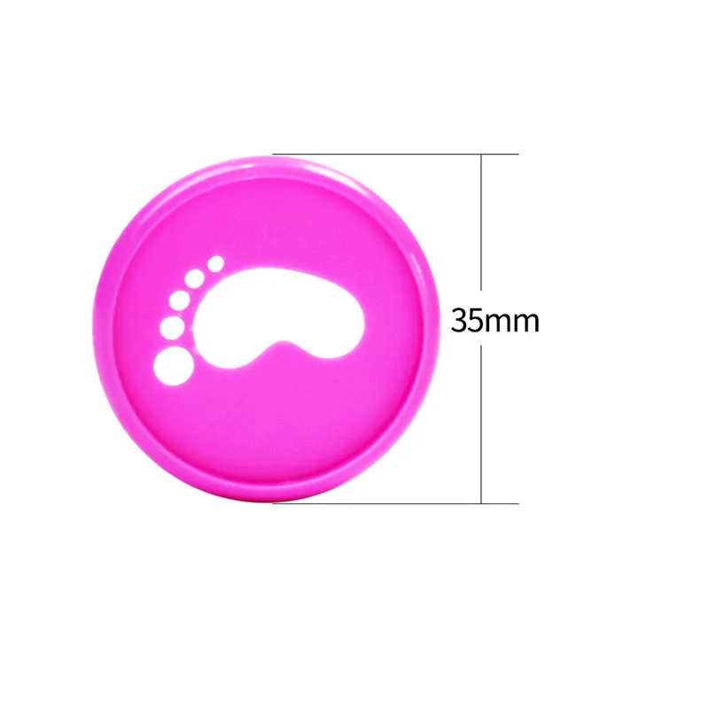 35MM30PCS цветной ножной тип CD пряжка ноутбук переплет кольцо DIY Свободные листья