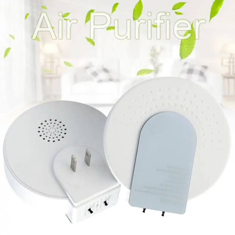 

Pluggable Mini Air Purifier Odor Eliminator Cleaner Remove Smoke Pollen Pets Smell for Hotel Home Toilet Office Pet Room