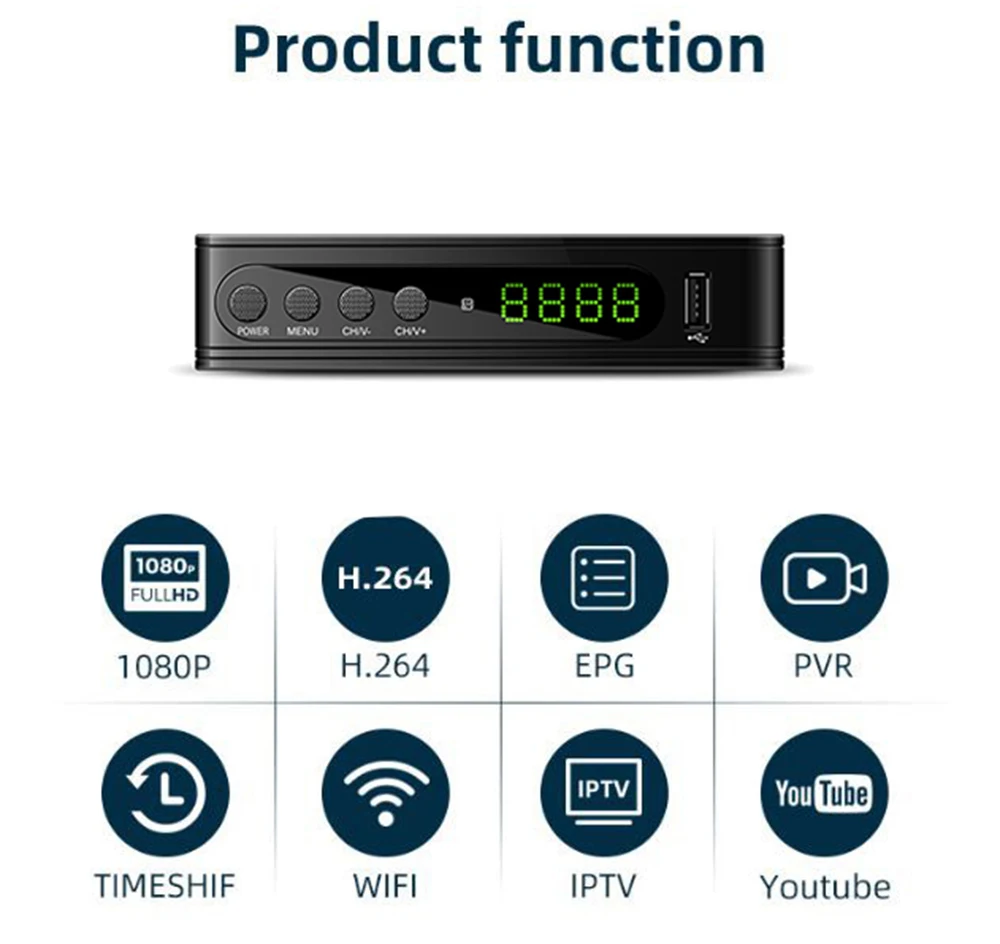 Satxtrem M3 Dvb t2 ТВ-тюнер Dvb C телеприставка комбо digitale terrestre tdt приемник DVB T/T2 с AC3 PVR HD ТВ DVB-T2 декодер