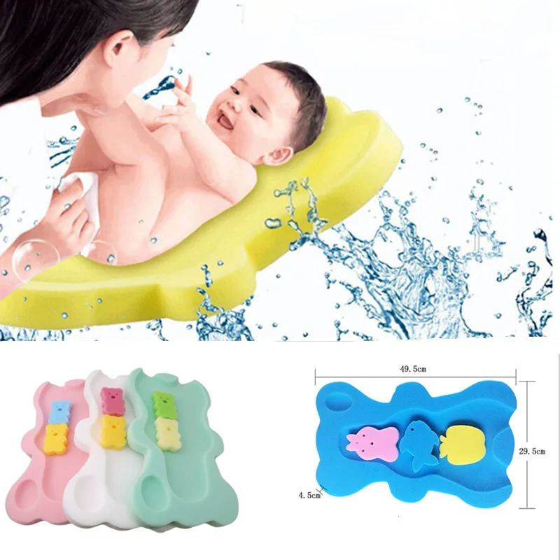 Подушка для ванны детского душа нескользящая губчатая подушка сиденья из