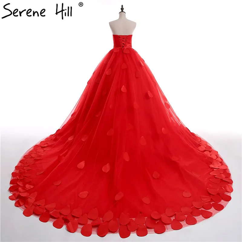 В наличии платье королевская фотография красные Новые цветочные лепестки для