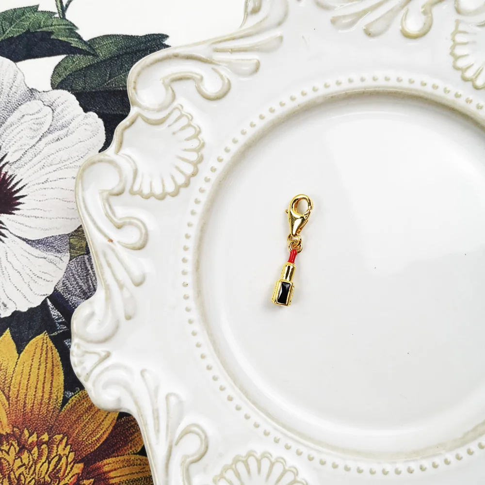 Подвеска с подвеской в виде Красной помады новинка зимы 2019 модные брендовые
