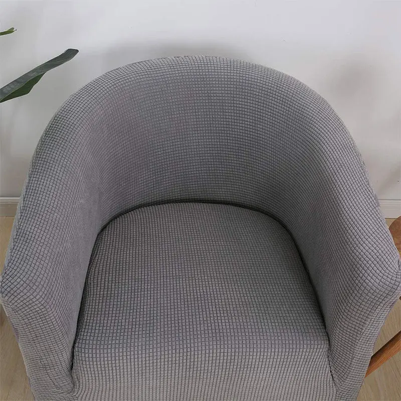 

Single Stretch Sofa Cover For Sofa Living Room Chair Single Sofa All-inclusive Elastic Chair Cover Restaurant Cafe Cover