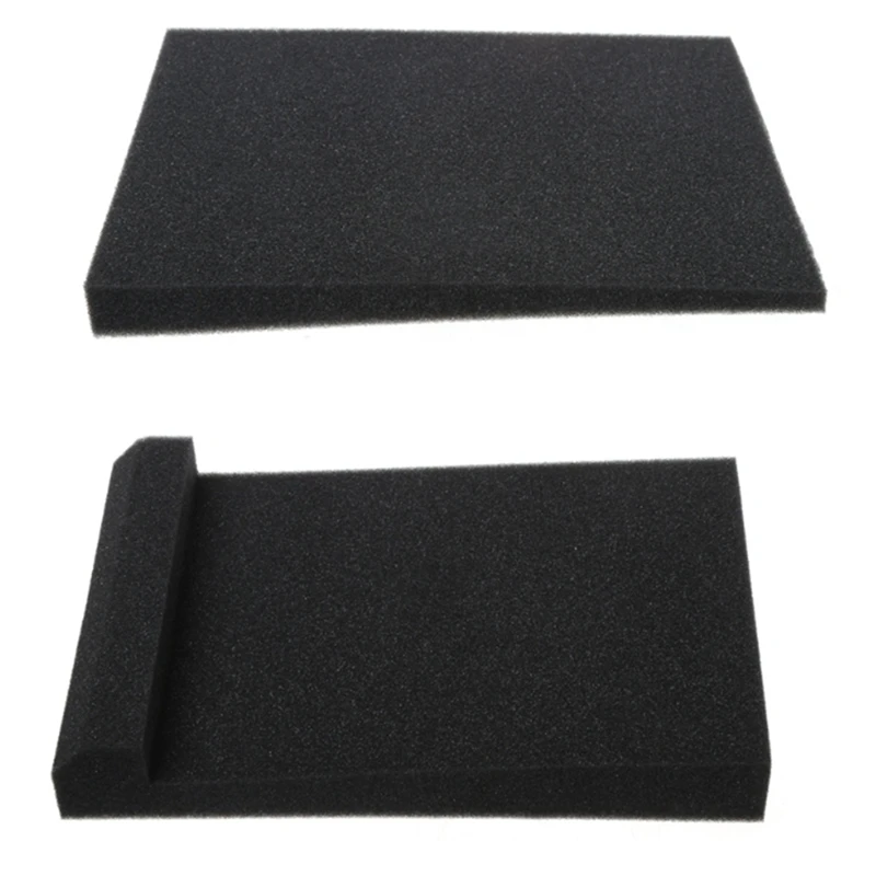 

1 Set/2pcs Sponge Studio Monitor Speaker Acoustic Isolation Foam Isolator Pads Soundproofing Foam 11.8x7.8x1.8inch