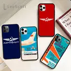 Авиационный русский чехол Aeroflot для телефона iPhone 11 12 mini pro XS MAX 8 7 6 6S Plus X 5S SE 2020 XR