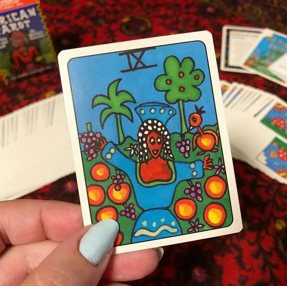 Полностью английские 100% оригинальные африканские карты Таро Заводские