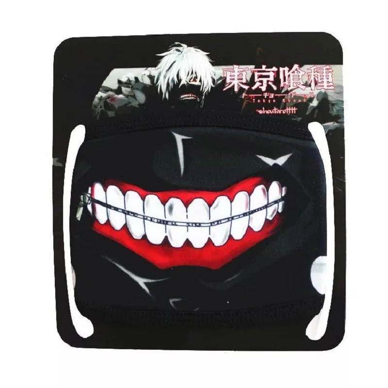 200 шт./лот 2018 Новое поступление Токийский Гуль 2 Kaneki Ken маска из хлопка крутая