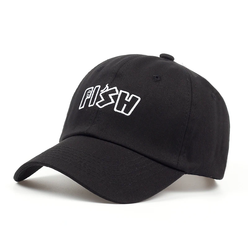 Бейсболка с надписью рыба для мужчин и женщин универсальная летняя кепка от