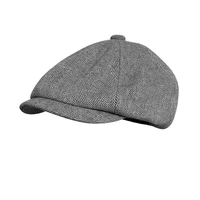 new men fashion gray beret versatile women classic newsboy hats mens casual hat high quality caps blm290