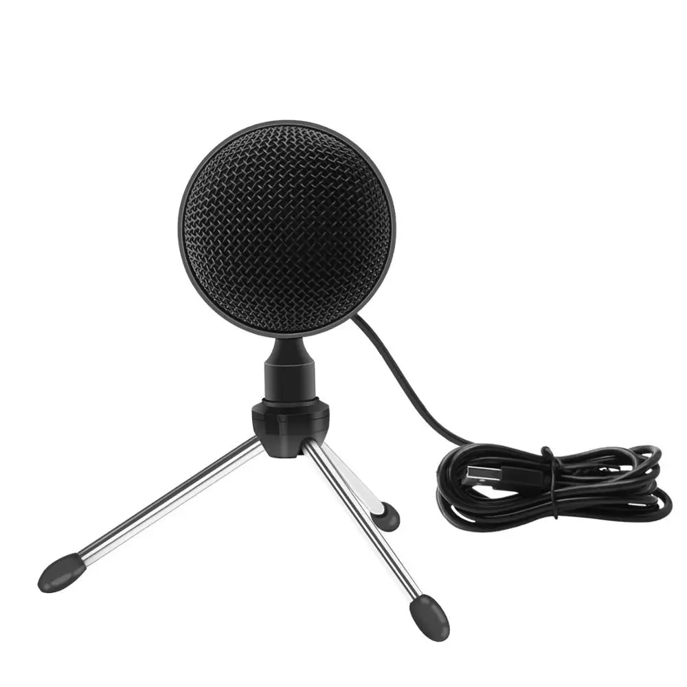 Профессиональный конденсаторный микрофон для компьютера ноутбука ПК подставка