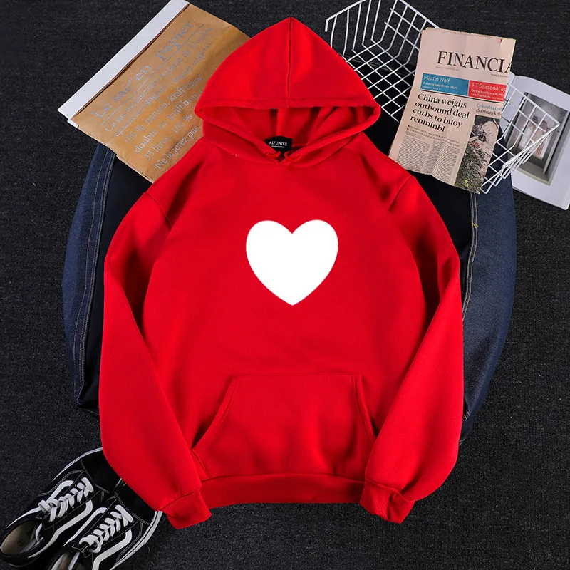 Female Harajuku Hooded Sweats Long Sleeve Women's Solid Color Teens Girls Funny Letter Oversized Hoodies Women Sweatshirts