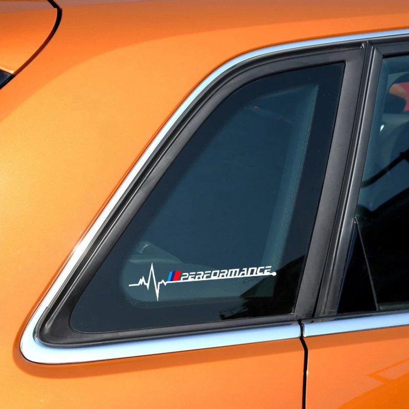 Эмблема на боковое окно автомобиля 2 шт. декоративные наклейки для BMW E34 E36 E39 E53 E60 E90