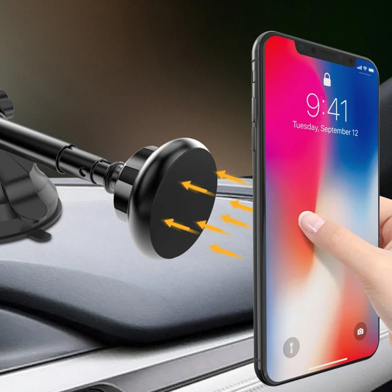 2019 магнитный держатель телефона в автомобиль для автомобиля регулируемое