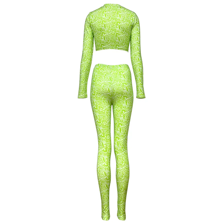 Женский пикантный костюм палаццо двойка со сверкающими штанами комплект из 2