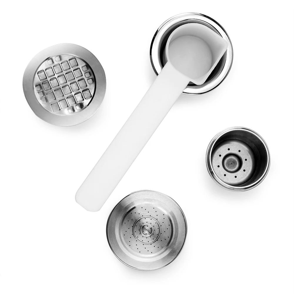 

Plastic/Stainless Steel Round Bottom Scoop Coffee Measuring Spoon for Milk Powder Liquid Seasoning Refillable Compatible Scoops