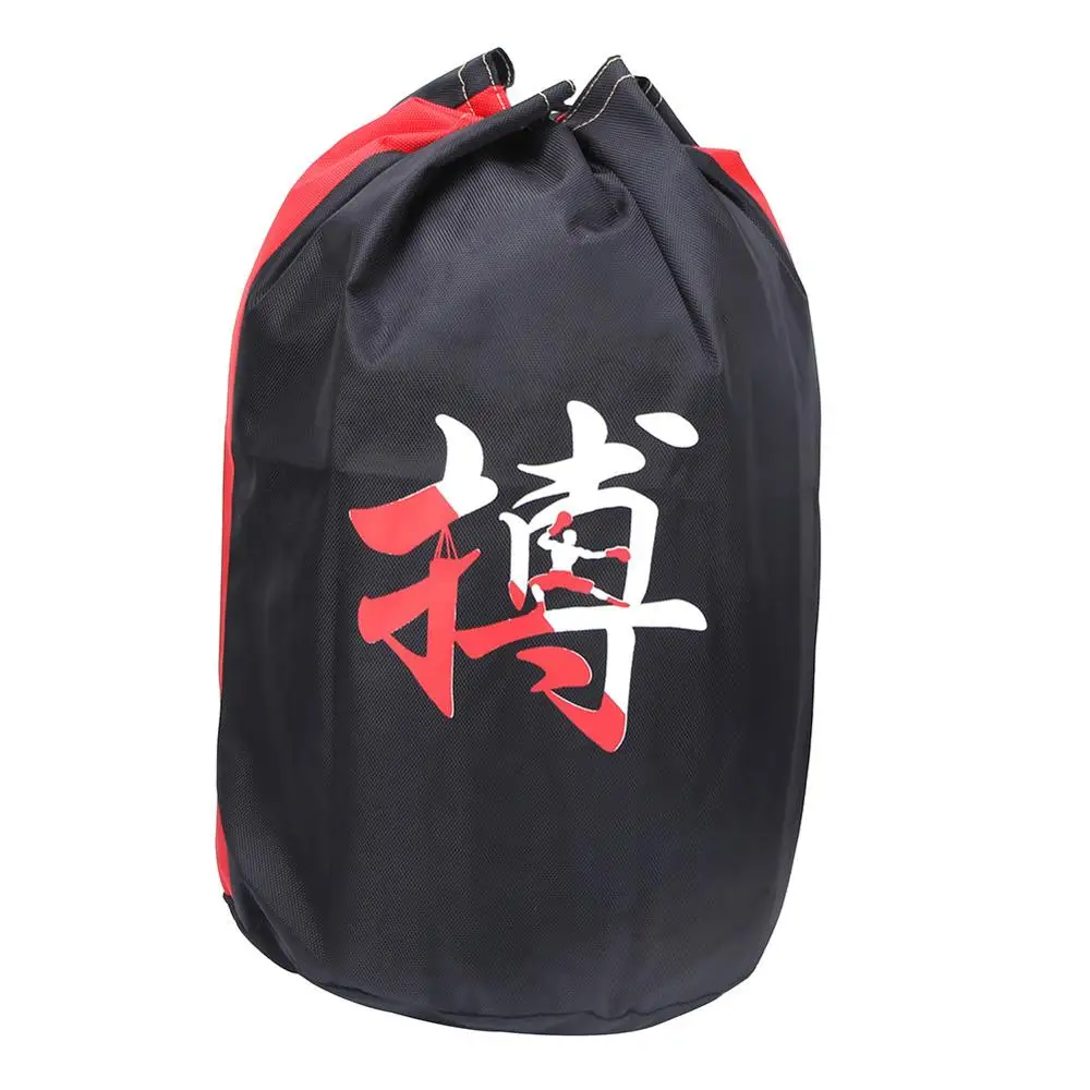 Chinese Character Профессиональная спортивная сумка для гимнастики, бокса, прочная, большая емкость, веревка, сумка, защита, рюкзак для хранения, для тхэквондо, бокса, Санда - Цвет: Chinese Character