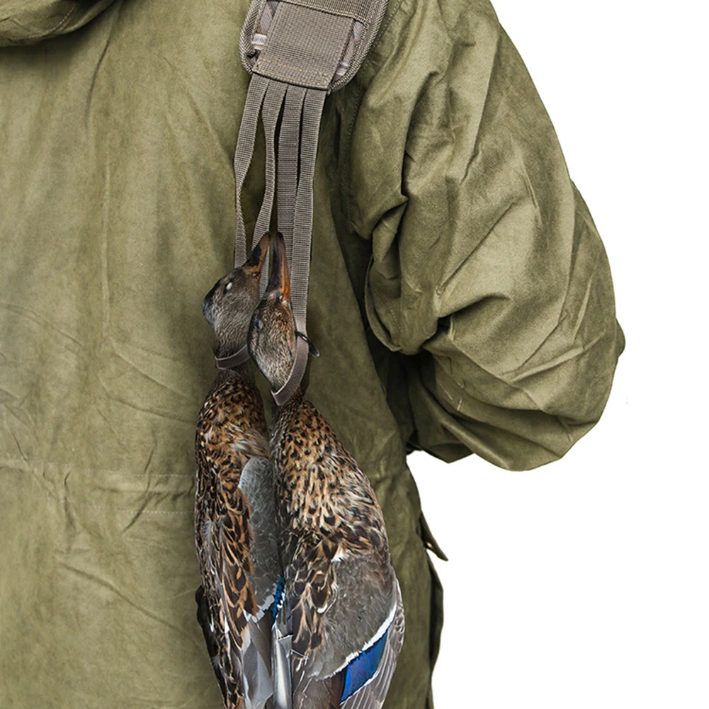 

Game Duck Carrier Belt Waterfowl Game Carrier Hanger Game Tote Bird Duck Strap Hanger For Outdoor Game Catching Hunting