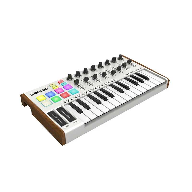 Клавиатура MIDI с World-pandamini25 клавишами клавиатура музыкальными композициями
