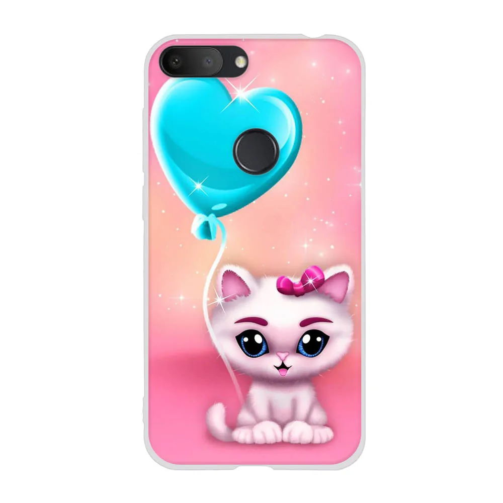 2 Sof ТПУ чехол для Alcatel 1 S 1 S мультфильм Кот милый узорчатый силиконовый чехол для алькателса 1 S защитный чехол для телефона - Цвет: 2
