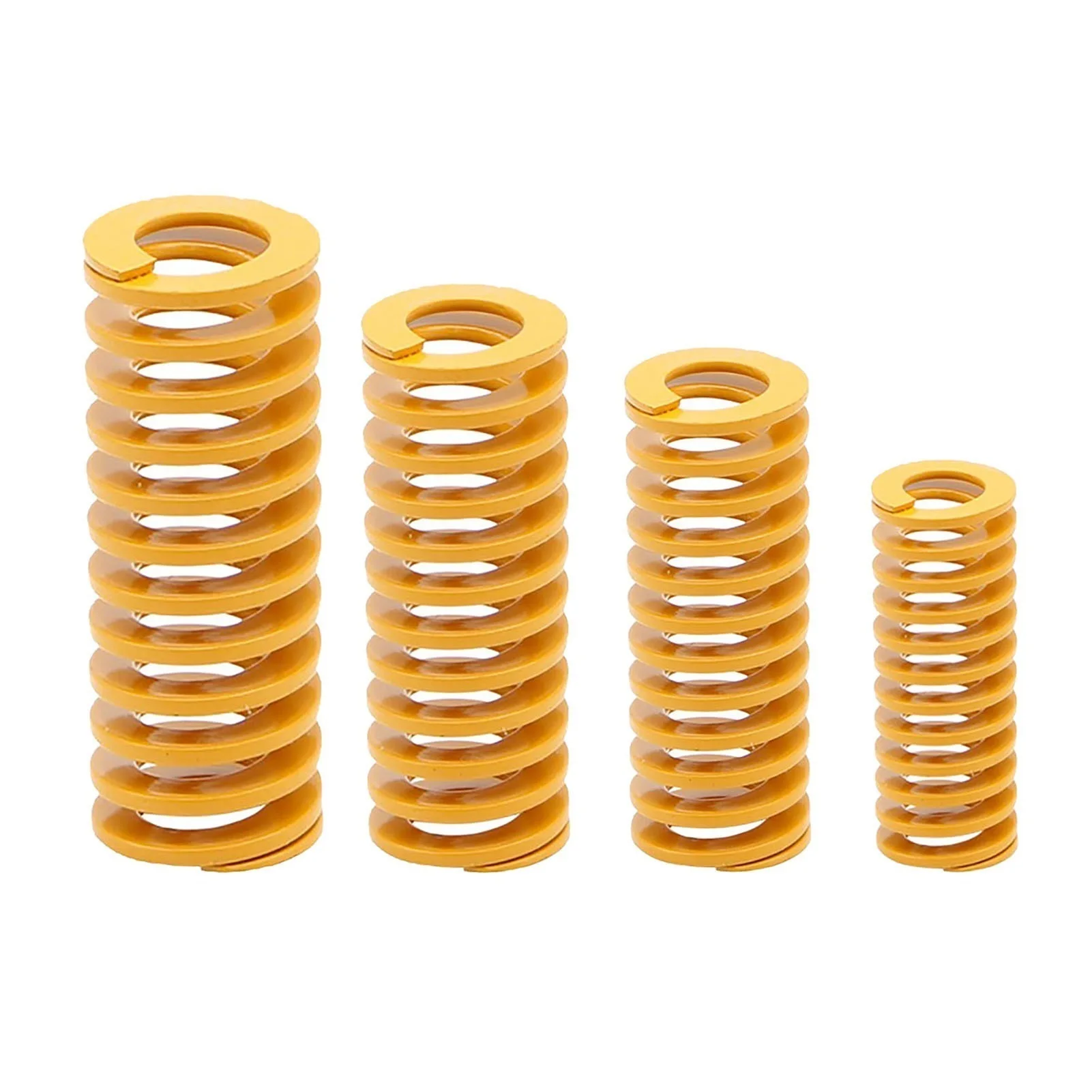 

Yellow Heated Bed Springs, 8mm OD 20-100mm Long, Loading Die Mold Spring, TF8*4*L, Yellow
