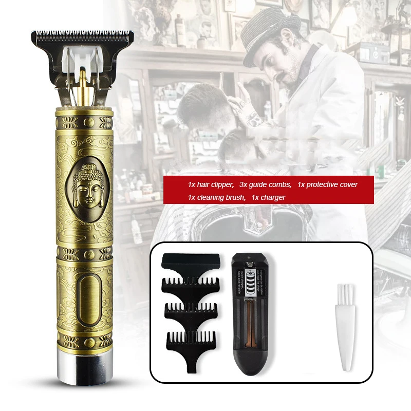 

Professional Electric Hair Clipper Hair Trimmer Clipper T-outliner for Men's Cordless Haircut Men's Haircut Machine Adult Razors