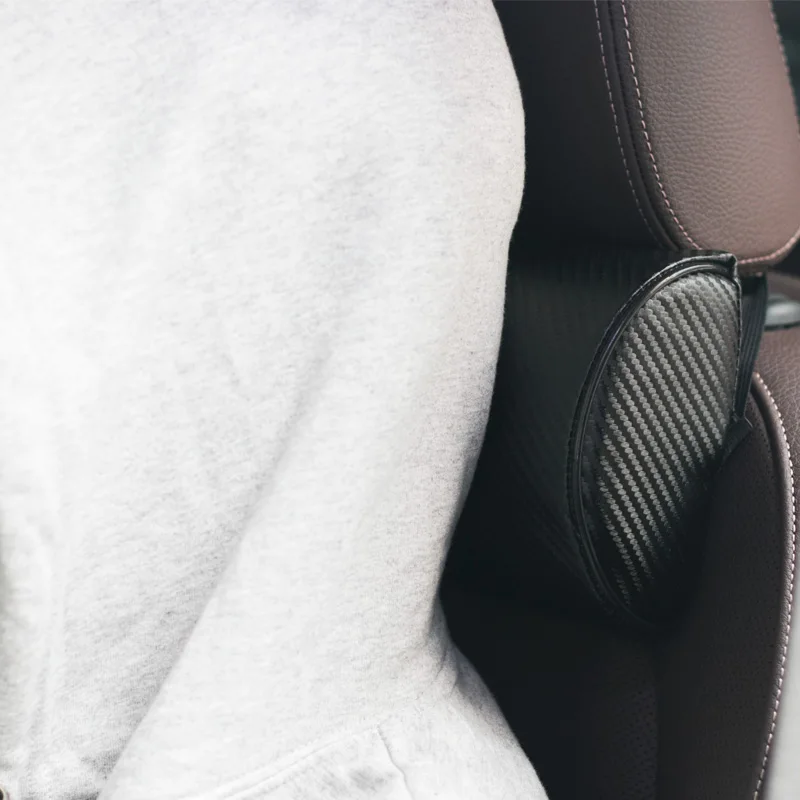 Подушка для шеи автомобильная из искусственной кожи 1 шт. подголовника подушки