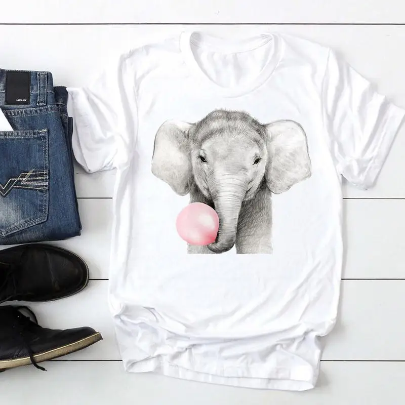 

Women Printing Short Sleeve 90s Cute Fashion Cartoon Summer Graphic T Top Lady Print Tee Female Tshirts Clothes T-Shirt