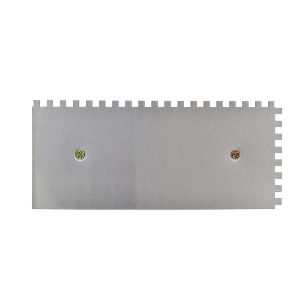 

Home Sawtooth Multifunctional Tiling Tool Decoration Wall Professional Square Portable Curved Handle Steel Trowel Plastering