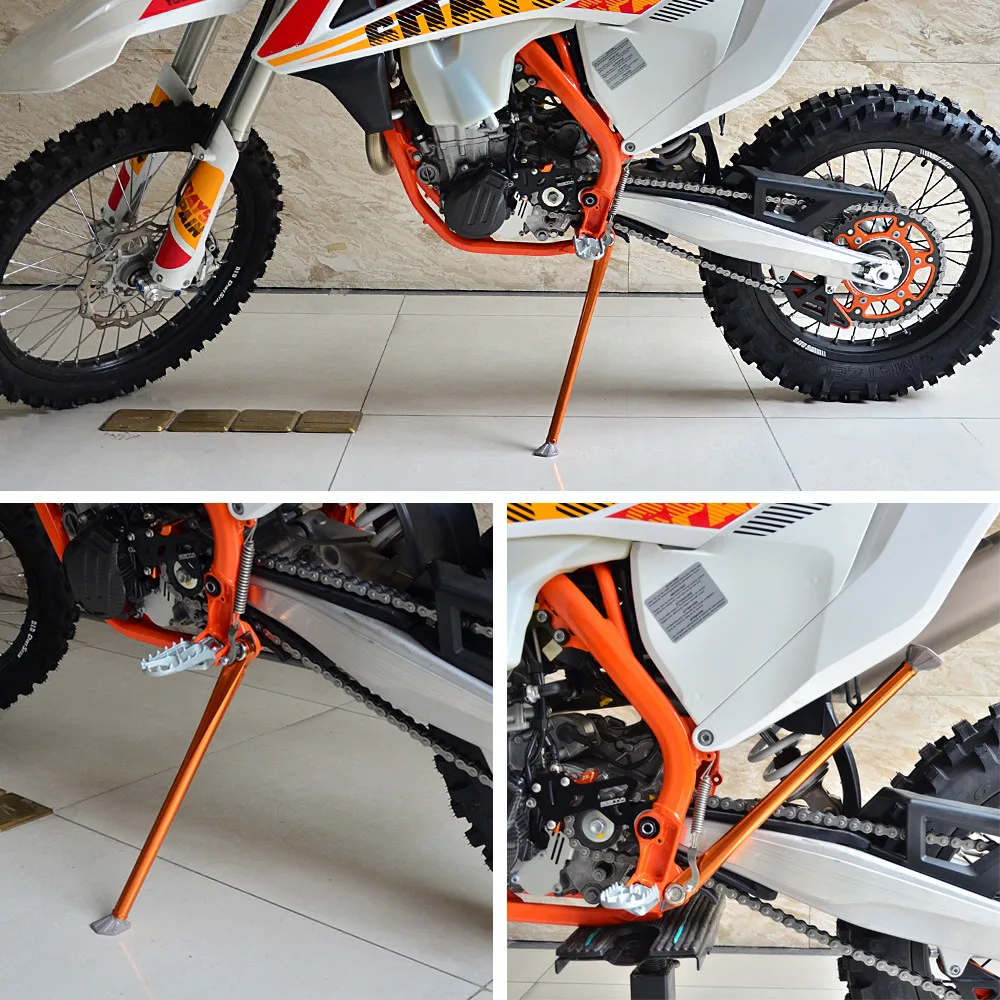 Боковая подставка для мотоцикла NICECNC KTM 125 150 200 250 300 350 400 450 500 EXC XC XCF XCW EXCR XCFW|side stand|cnc