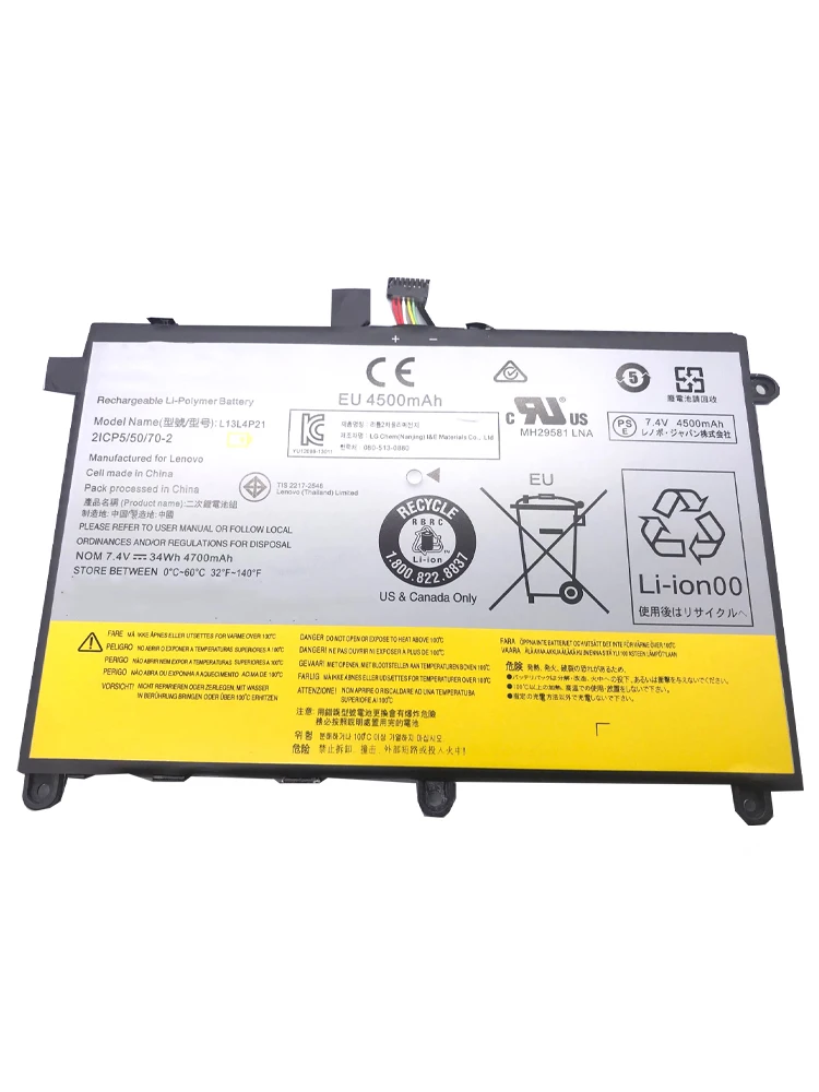 LMDTK Новый L13L4P21 L13S4P21 Аккумулятор для ноутбука Lenovo YOGA 2 11 20428/ 20332 6&quot | Компьютеры и