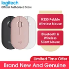Оригинальная беспроводная мышь Logitech M350 Pebble с Hello Kitty, Bluetooth для ПК, ноутбука, Ipad, домашняя и офисная мини-мышь, Macbook