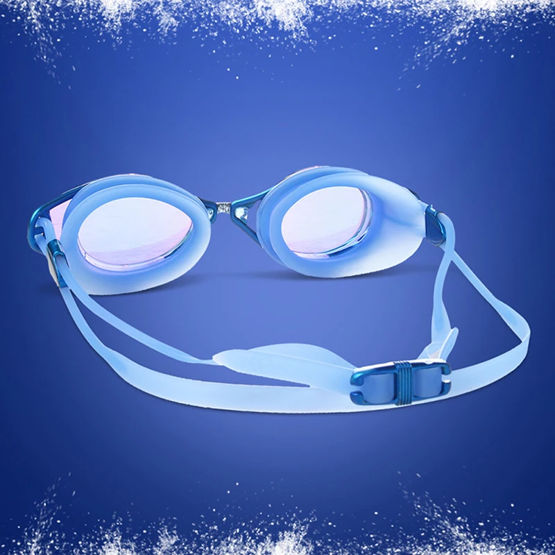 

Fashion Cool Swimming Goggles Mirror Coating Clear Swimming Goggles Anti Fog Anti UV Swimming Equipment