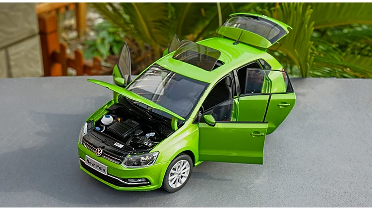 Высокая тщательная 1:18 VW 2012 2013 POLOGTI сплав модель автомобиля статические металлические модельные автомобили оригинальная коробка для подарков коллекция