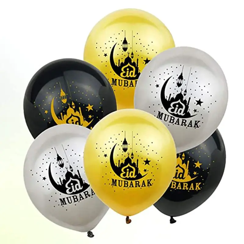 

30pcs Eid Mubarak Balloon Party Decor for Ramadan Party