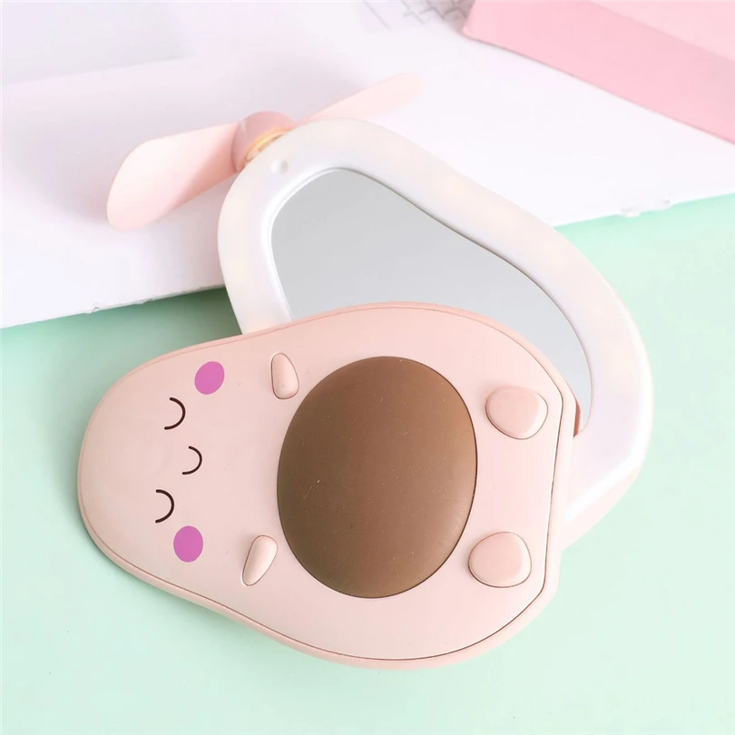 

Mini USB Fan Portable Rechargeable Air Cooler Hand-held Outdoor Thin Small Cute Mini Fan Chargeable Desktop Fansr For Outdoor80