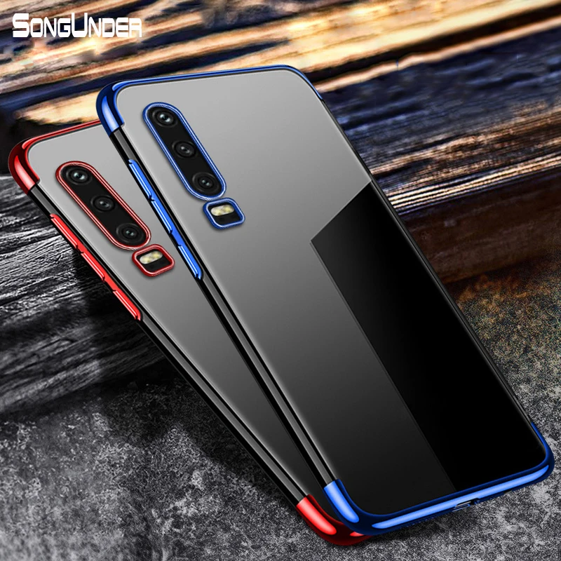 Чехол для huawei P30 Lite мягкий тонкий чехол из ТПУ задняя крышка P20 Pro Nova 3E 4E оптовая