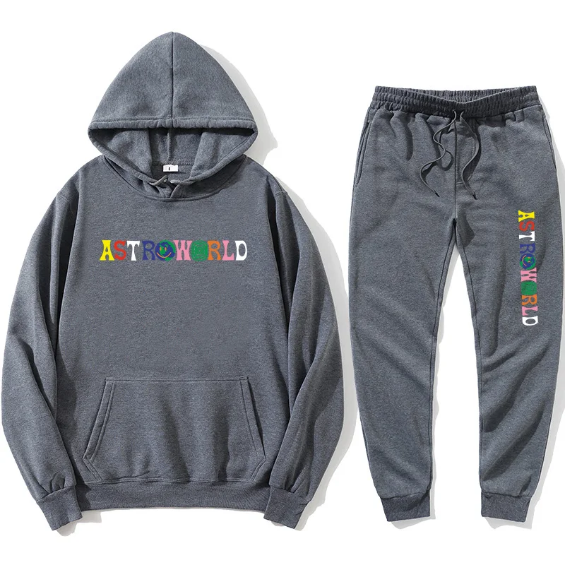 

Men 2 Pieces Sets Tracksuit Men Hooded Sweatshirt+pants Pullover Hoodie Sportwear Suit Ropa Hombre Casual Men Clothes Size S-3XL