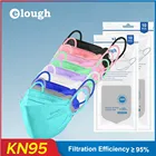 FFP2 KN95 респиратор для женщин Корейский 4-слойный респиратор для взрослых FFP3 маска с фильтром Пылезащитная многоразовая маска ffp2color