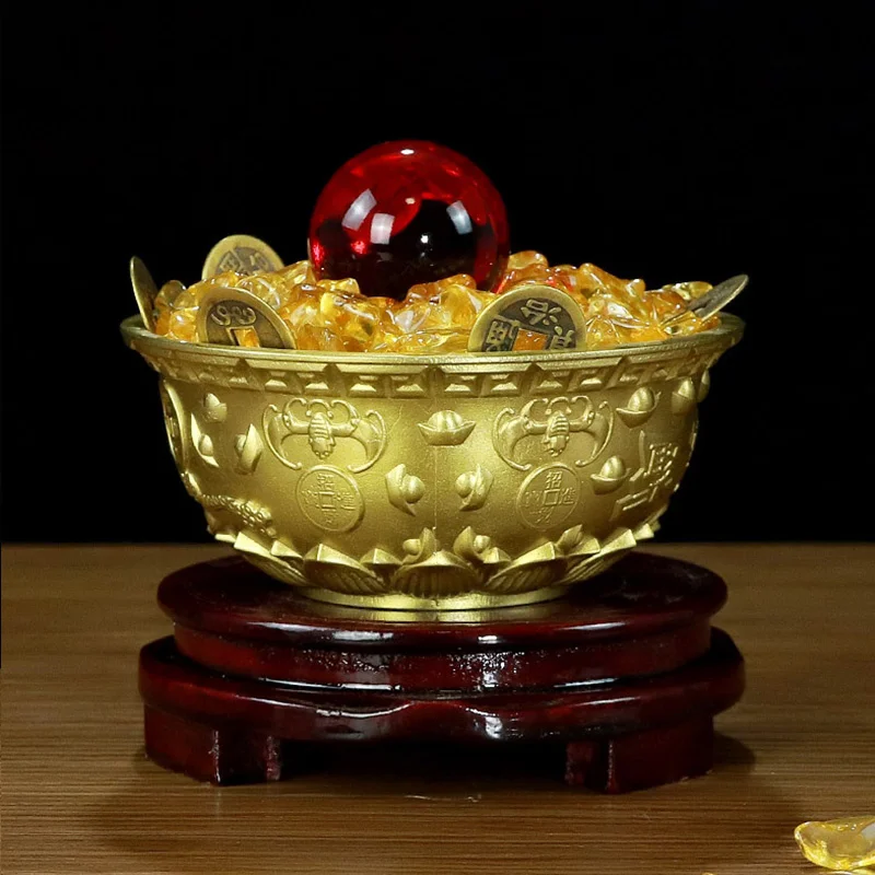 

Copper ornaments office table furnishings father and mother a pair of Picchu shop cornucopia living room home decoration