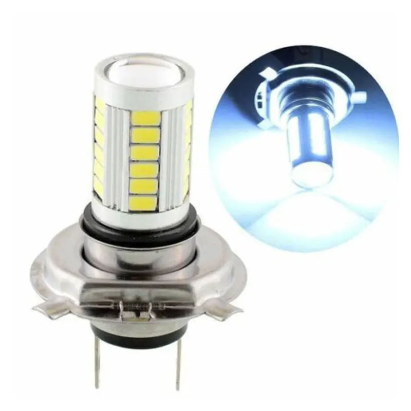Передняя Светодиодная лампа Vehemo H7 5630 33SMD противотуманные светильник ры