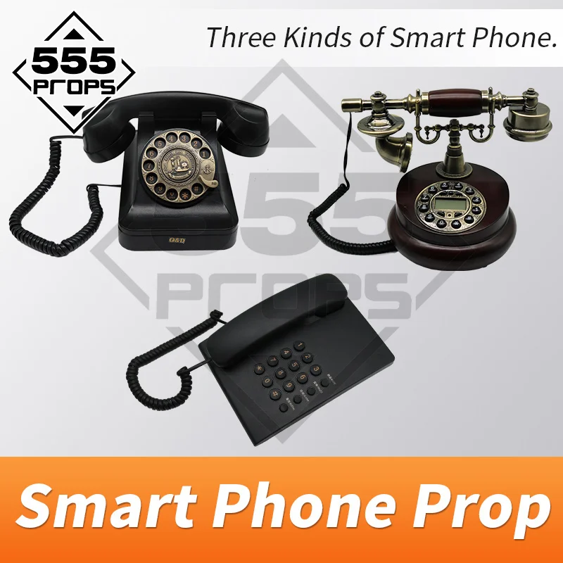 Реквизит 555 для комнаты бега реквизит ужасного смартфона звонков на смартфон