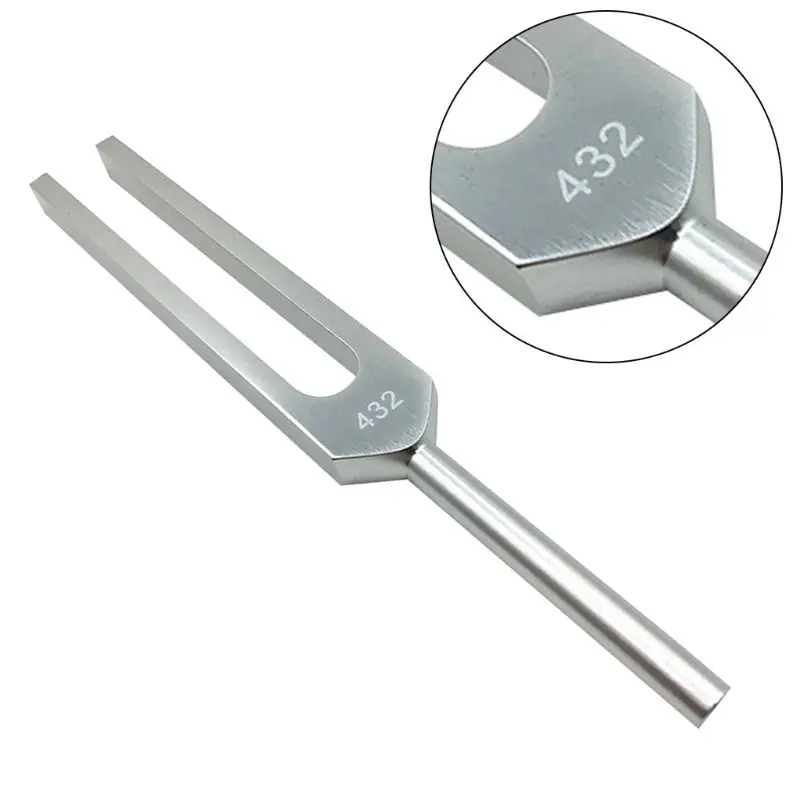 

Алюминиевая регулирующая вилка 432 Гц с сумкой и чистящей тканью для максимального исцеления и релаксации нервов/сенсорных эффектов