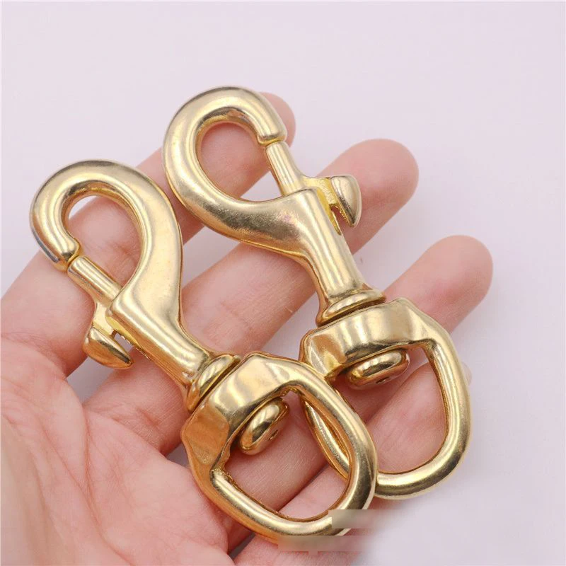 1 шт. качественный латунный триггер поворотный глаз 18 мм болт застежка крючок для
