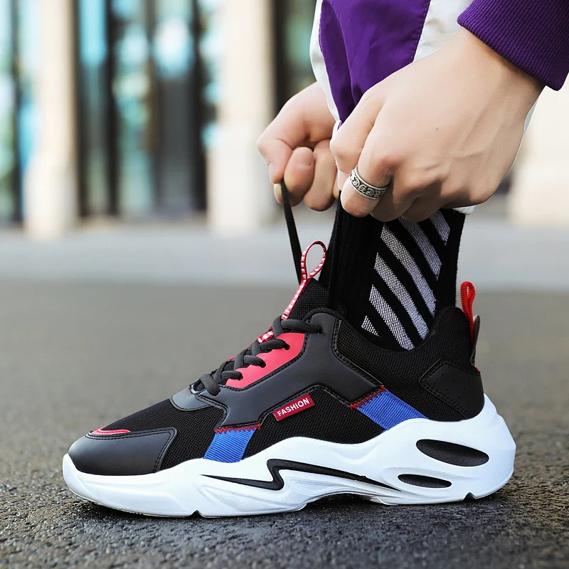 Мужские теннисные кроссовки с дышащей сеткой серые спортивные для фитнеса