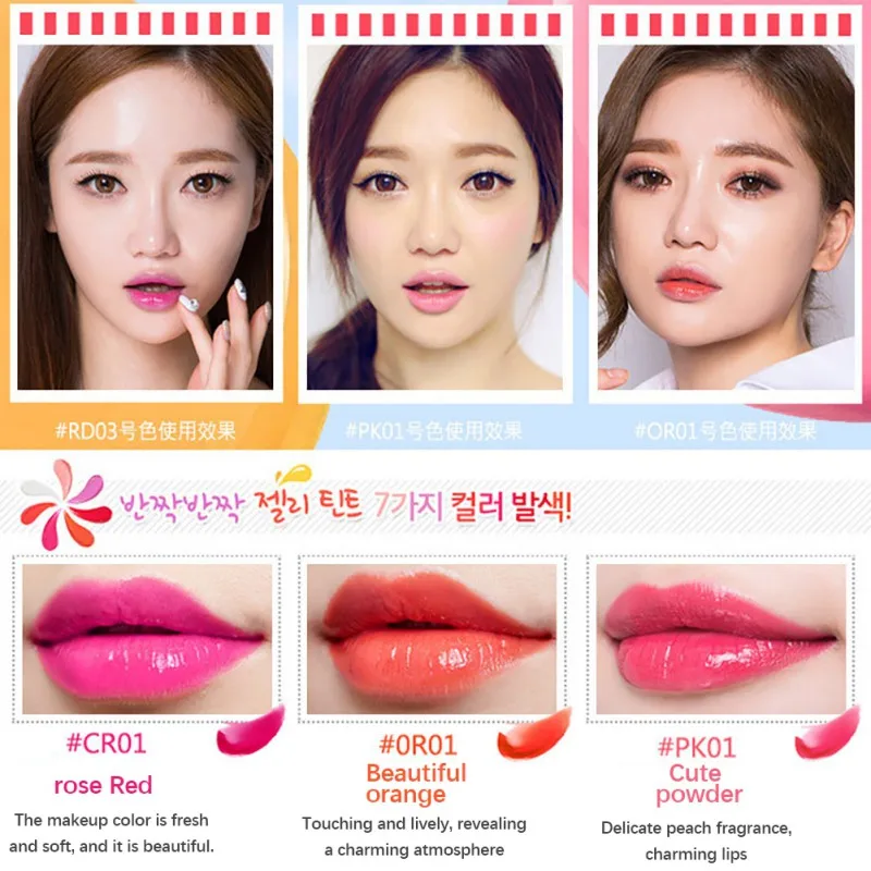 Матовая жидкая губная помада 6 цветов блеск для губ в форме бутылки красного вина