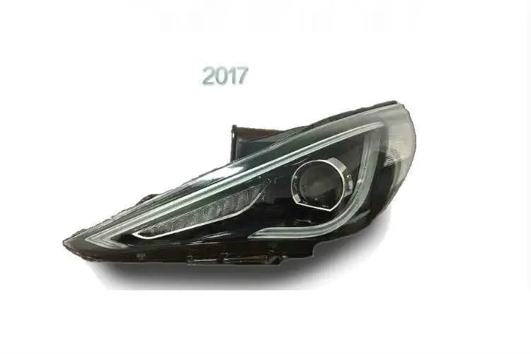 Neblineros Para Светодиодные Автомобильные наружные Автомобильные дневные ходовые фары, задние Автомобильные фары в сборе 15 для hyundai Sonata
