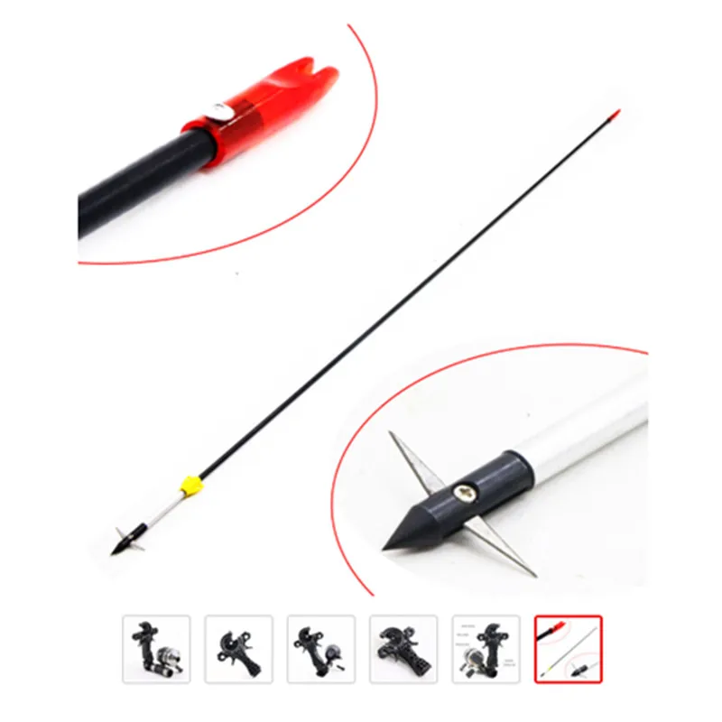 

Powerful Slingshot Set Fishing Slingshot With Arrow Brush Professional Arrow Hunting Slingshot Catapult Outdoor Equipment